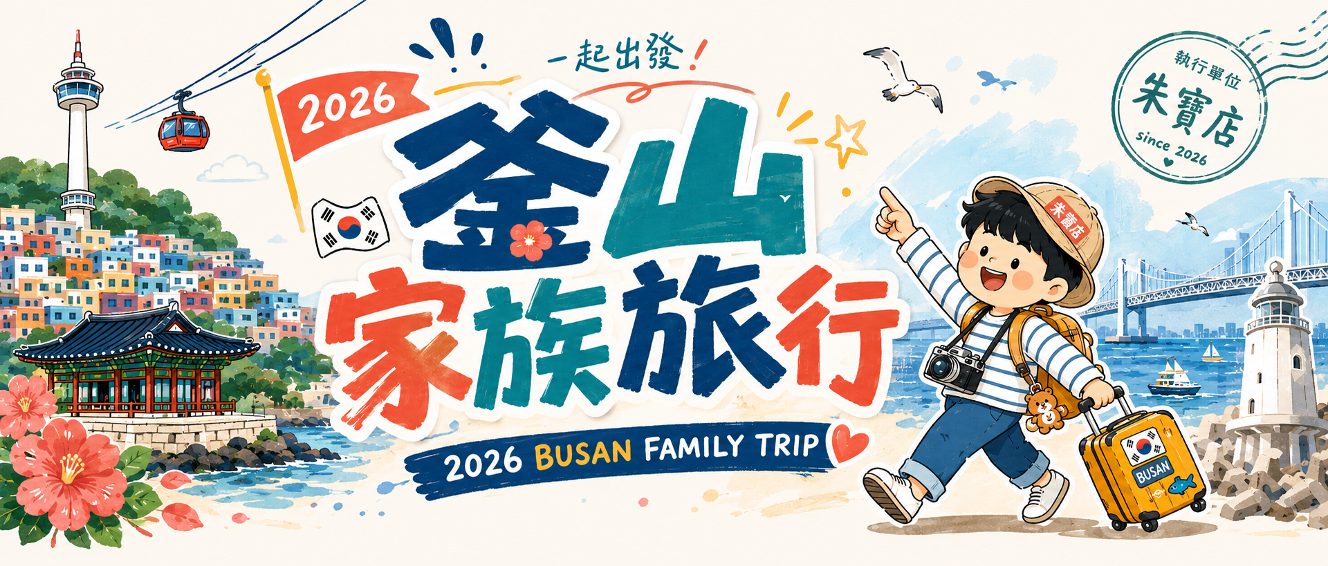 2026 韓國釜山家族旅行